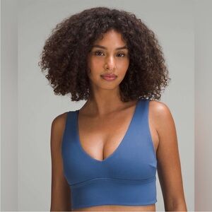 Lululemon Align™ V-Neck Bra - Resale / Oasis Blue size 14